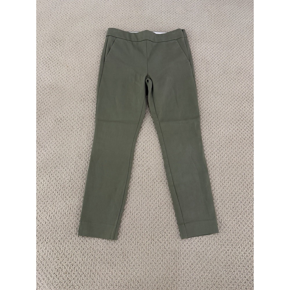 LOFT women 92% cotton ankle pants size 4